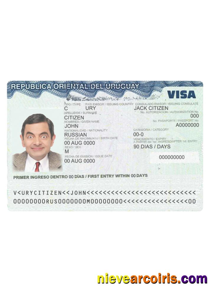 Uruguay travel visa